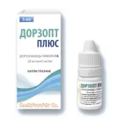 Дорзопт плюс Капли глазные 5мл от Ромфарм Компани