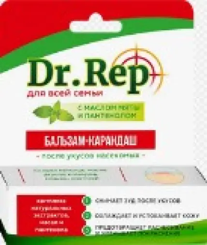 Dr Rep Доктор Реп Бальзам после укусов насекомых
