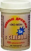 Дрожжи пивные с селеном ЭКО-МОН Таблетки 450мг №100 от Свободный-20 ЗАО