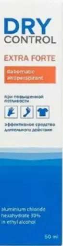 Dry Control Extra Forte Драй Контрол Экстра Форте Ролик 30% 50мл