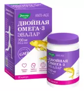 Двойная Омега-3 700мг ЭПК и ДГК Капсулы №30 от ЗДОРОВ ру Славянский б-р