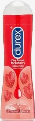 Дюрекс DUREX Play Sweet Strawberry гель-смазка с ароматом клубники Флакон 100мл произодства SSL Хелскейр