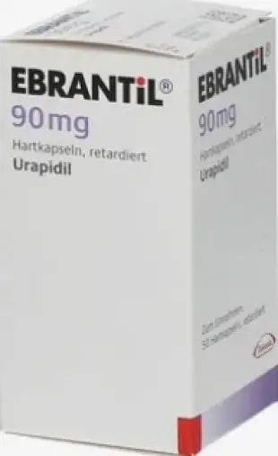 Эбрантил ретард Капсулы 90мг №50 произодства Германия