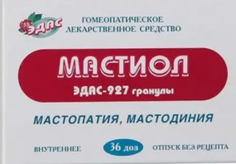 Эдас-927 Мастиол (при мастопатии) Гранулы 17г в Домодедово