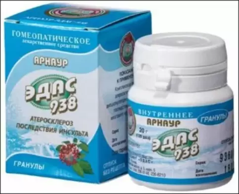 Эдас-938 Арнаур (при атеросклерозе) Гранулы 20г произодства ЭДАС Холдинг