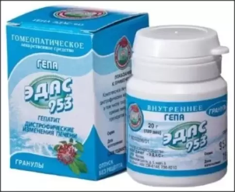 Эдас-953 Гепа (при заб.печени) Гранулы 20г произодства ЭДАС Холдинг