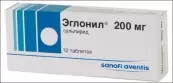 Эглонил Таблетки 200мг №12 от Дельфарм