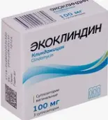 Экоклиндин Свечи вагинальные 100мг №3 от АВВА РУС ОАО