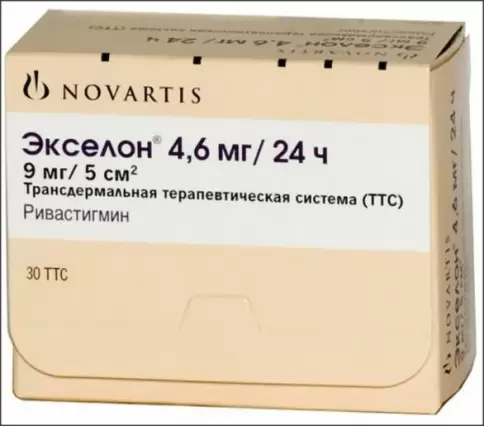 Экселон ТДТ Система 4.6мг/сут. пак. №30 произодства Новартис Фарма