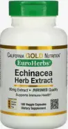Экстракт эхинацеи EuroHerbs качество EuroMed California Gold Nutrition