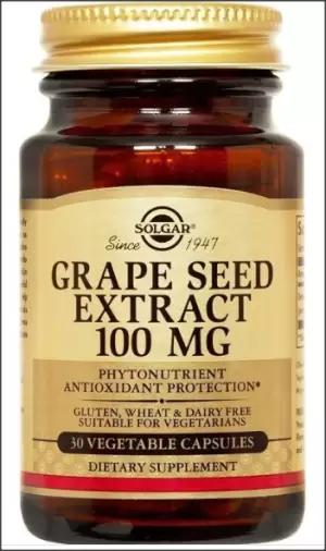 Экстракт виноградных косточек Капсулы №30 произодства Солгар