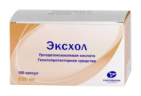 Эксхол Капсулы 250мг №100 в Люберцах