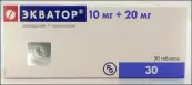 Экватор Таблетки 10мг+20мг №30 от Гедеон Рихтер