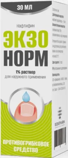 Экзонорм Р-р д/наруж.прим. 1% 30мл произодства Не определен