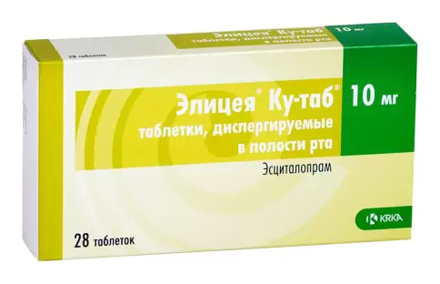 Элицея Ку-таб Таблетки д/рассасывания 10мг №28 произодства КРКА