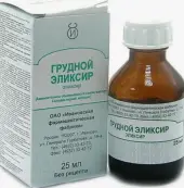 Эликсир грудной Флакон 25мл от Ф. фабрика (Тула)