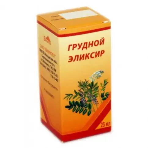 Эликсир грудной Флакон 25мл произодства Ф. фабрика (Тверь)