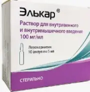 Элькар Ампулы 10% 5мл №10 от Динамика Булатниковская 1к1А