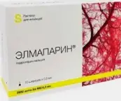 Элмапарин Р-р д/инъекций 9500анти-ХА МЕ/мл 0.3мл №10 от Диамед-Фарма ООО