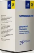Элтромбопаг-29Ф Таблетки п/о 25мг №28 от 29 Февраля ООО
