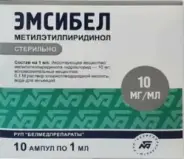 Аналог Метилэтилпиридинол: Эмсибел