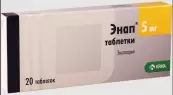 Энап Таблетки 5мг №20 от Вектор-Медика ЗАО