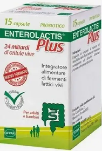 Энтеролактис Плюс Капсулы №15 произодства Софар Индастри