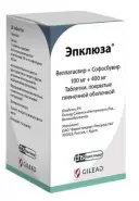 Эпклюза Таблетки п/о 100мг+400мг №28 от СПР-Фарм под заказ