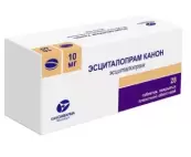 Эсциталопрам Таблетки 10мг №28 от Канонфарма Продакшн ЗАО
