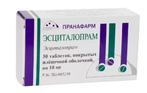 Эсциталопрам Таблетки 10мг №30 произодства Северная Звезда