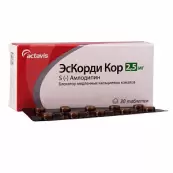 ЭсКорди Кор Таблетки 2.5мг №30 от Эмкюр Фармасьютикал Лтд.
