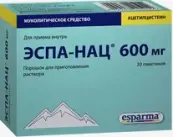 Эспа-Нац Порошок д/р-ра внутрь 600мг (пакет 3г) №20 от Аристо Фарма ООО