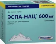 Аналог Флуимуцил: Эспа-Нац