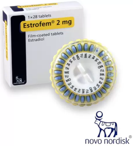 Эстрофем Таблетки №28 произодства Ново Нордиск