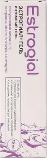 Эстрогиал гель интимный Туба 15мл произодства Биотехфарм ООО
