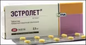 Эстролет Таблетки 2.5мг №30 от Фармстандарт Уфавита