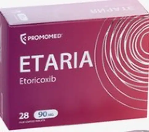 Этария Таблетки п/о 90мг №28 произодства Промомед Рус ООО