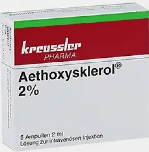 Этоксисклерол Р-р д/инъекций 2% 2мл №5 в Туле