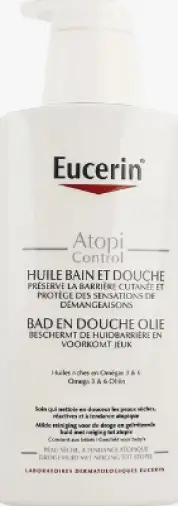 Eucerin AtopiControl Эуцерин Атопиконтрол Масло для душа очищающее для сухой раздраженной кожи Флакон с дозатором 400мл