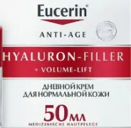 Eucerin Hyaluron-filler+volume-lift Эуцерин Гиалурон Крем дневной для сухой кожи лица Банка 50мл в СПБ (Санкт-Петербурге) от ПетроАптека Каменноостровский пр-т 42
