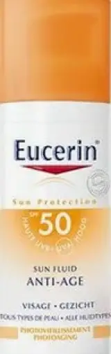 Eucerin Oil Control Эуцерин Ойл контрол Гель-крем солнцезащитный для чувствительной кожи лица, склонной к жирности Флакон с дозатором (SPF 50+) 50мл