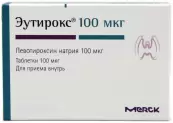 Эутирокс Таблетки 100мкг №50 от Мерк