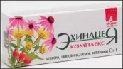 Эхинацея Комплекс (девясил, шиповник, Se, C, E) Драже 260мг №40 от Биокор ООО