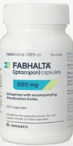 Фабхальта Капсулы 200мг №56 произодства Новартис Фарма