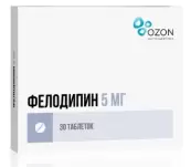 Фелодипин Таблетки 5мг №30 от Озон ФК ООО