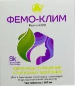 Фемо-клим Таблетки №120 от Парафарм ПК ЗАО
