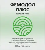 Фемодол плюс Капсулы 390мг №60 от Витамер ООО