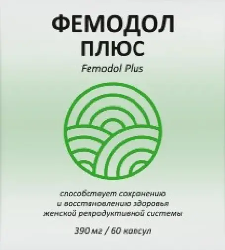 Фемодол плюс Капсулы 390мг №60 произодства Витамер ООО