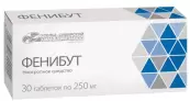 Фенибут Таблетки 250мг №30 от Усолье-Сибирский ХФЗ ОАО