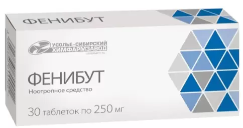 Фенибут Таблетки 250мг №30 в Королеве